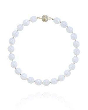 Saule Label Leni Grande Necklace - White