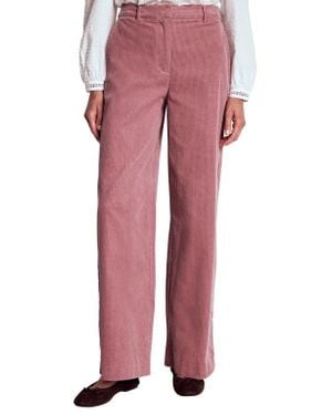 Boden Belgravia Straight Leg Corduroy Pants - Red