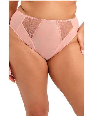 Elomi Zarla High Leg Briefs - Natural