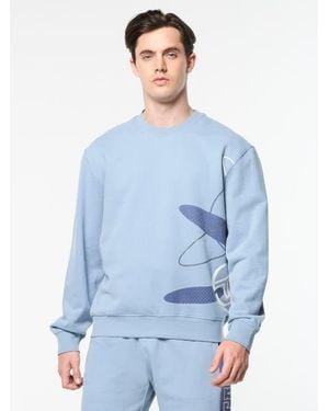 Sergio Tacchini Ciro Crewneck Sweatshirt - Blue