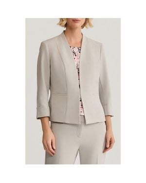 Kasper Cuff Sleeve Jacket - Gray