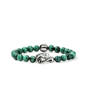 John Hardy Legends Cobra Beaded Bracelet - Green