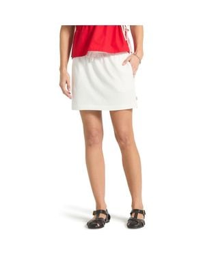 Brixton Carefree Organic Cotton Lounge Skirt - White
