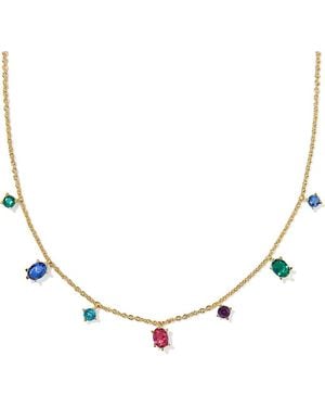 Kendra Scott Cailin Delicate Strand Necklace - Brown