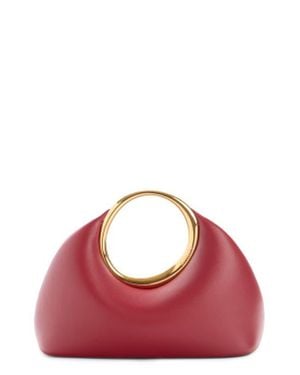 Jacquemus Le Petite Calino Leather Top Handle Bag - Red