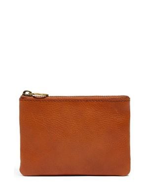 Madewell The Leather Pouch Wallet - Brown