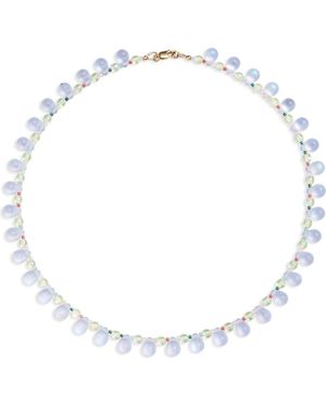 Isshi Raindrop Necklace - Metallic