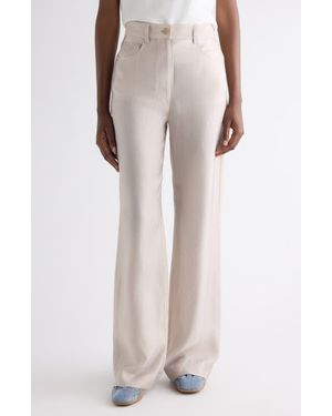 Acne Studios Casual Check Cupro Pants - Multicolor
