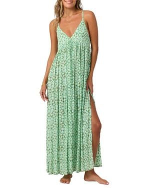 O'neill Sportswear Saltwater Essentials Mel Maxi Dress - Green