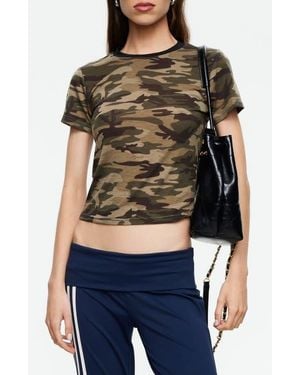 Lioness Clubhouse Print T-Shirt - Blue