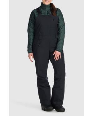 Outdoor Research Snowcrew Waterproof Insulated Bibs - Black