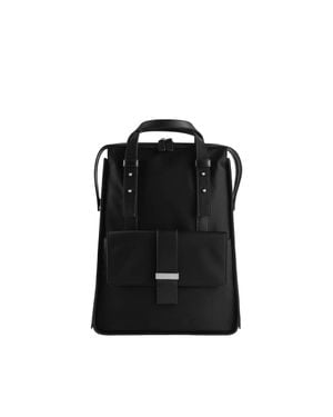 Esterah 7Am Nylon Backpack - Black