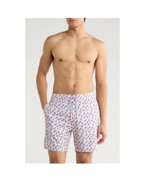 Johnnie-o Shelly Swim Trunks - Blue