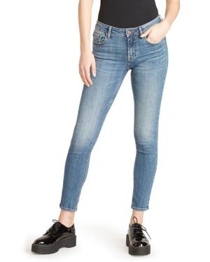 Vigoss Jagger Ripped Skinny Jeans - Blue