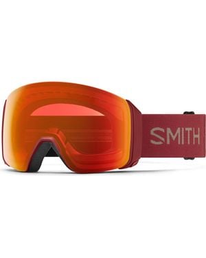 Smith 4D Mag Xl Chromapop Snow Goggles - Red