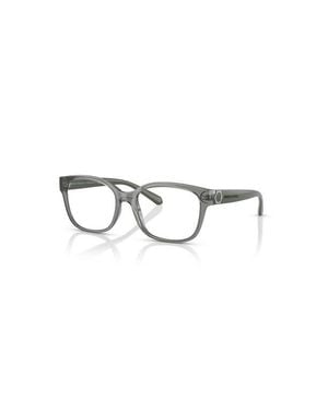 ARMANI EXCHANGE 53Mm Rectangle Optical Glasses - Green
