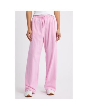 Rip Curl Luxe Surf Wide Leg Track Pants - Pink