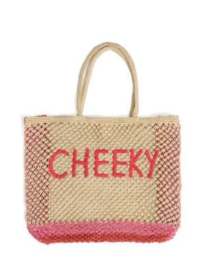 LSPACE Moonlight Woven Jute Tote - Natural