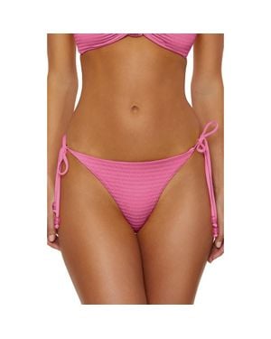 Isabella Rose Maza Tie Side Bikini Bottoms - Pink