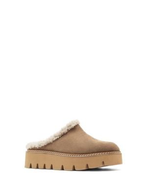 La Canadienne Era Genuine Shearling Mule - Brown