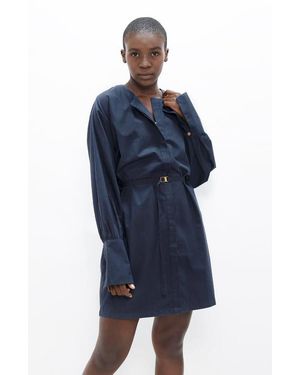 1People-US Cap Ferret Short Dress - Blue
