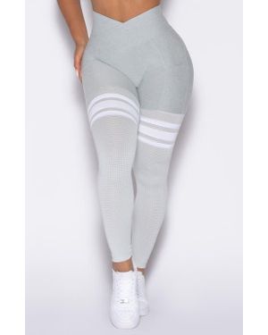 Bombshell Sportswear Contour Thigh High - Gray