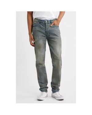Ksubi Chitch Coated Slim Fit Jeans - Blue