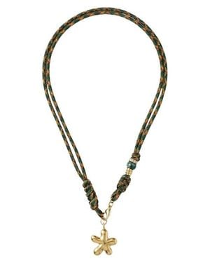 MacRae & Co Lulu Rope Pendant Necklace - Black