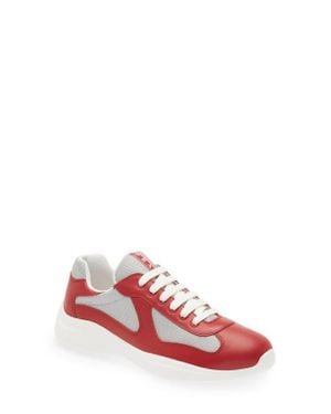 Prada America's Cup Sneaker - Red