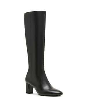 Blondo Mindy Knee High Leather Boot - Black