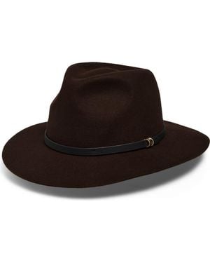 Rag & Bone Dakota Wool Fedora - Black