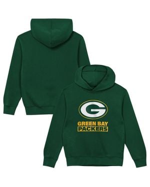 Outerstuff Toddler Bay Packers Back To Basics Hoodie - Green