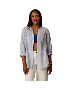 Carve Designs Dylan Textured Tunic - Gray