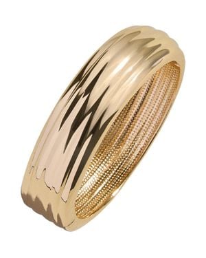 BaubleBar Odessa Hinge Bangle - Natural