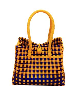 Inner Child Saigon Birkin Recycled Plastic Bag - Orange
