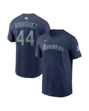 Nike Julio Rodríguez Seattle Mariners Name & Number T-Shirt - Blue