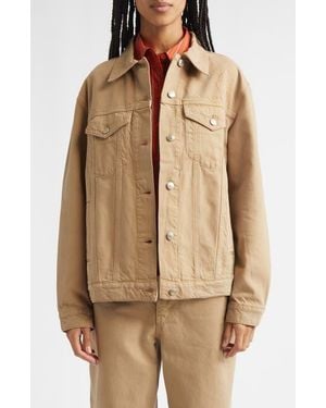 Marimekko Maridenim Murros Denim Trucker Jacket - Natural