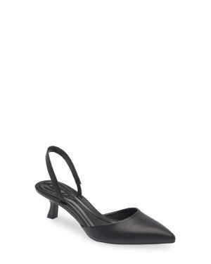 Open Edit Cammie Kitten Heel Slingback Pump - Multicolor