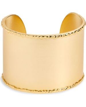 Karine Sultan Sculpted Edge Cuff - Metallic