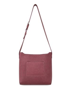 Écotorie Brigitte Leather Crossbody Bag - Purple