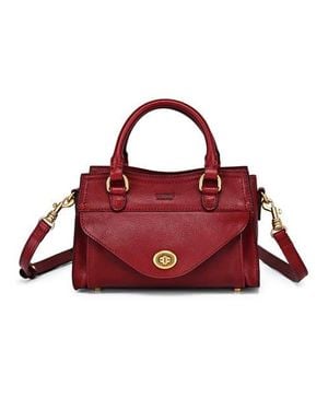 Old Trend Lockwood Genuine Leather Compact Structured Satchel