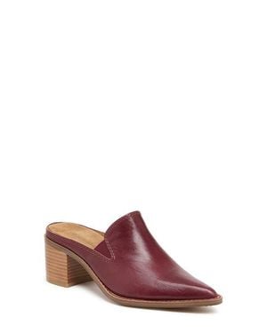 Kelsi Dagger Brooklyn Mason Pointed Toe Loafer Mule - Purple