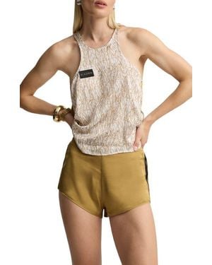 BLKSWN Feathers Short Pajamas Set - Multicolor