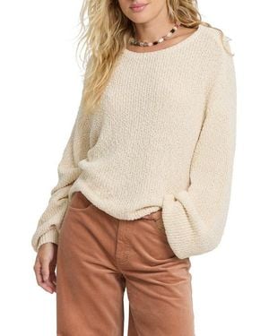 Billabong Open Air Crewneck Sweater - Natural