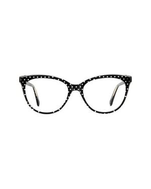 Kate Spade Kariane 55Mm Oval Reading Glasses - Black