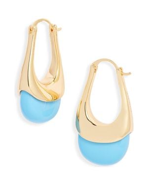 Kenneth Jay Lane Stone Drop Earrings - Blue