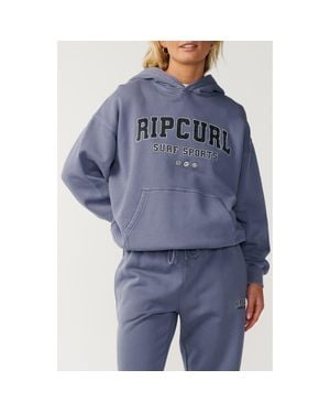 Rip Curl Varsity Sports Hoodie - Blue
