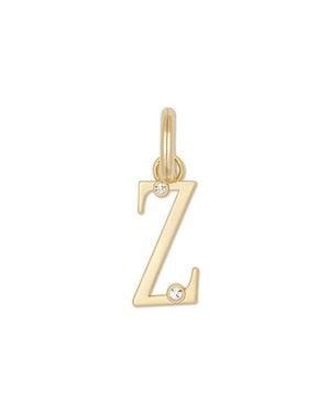 Ramy Brook Initial Z Charm - White