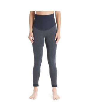 Modern Eternity Maternity Ella Activewear Seamless Maternity Leggings - Gray