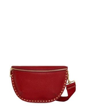 Rebecca Minkoff Darren Leather Sling Bag - Red